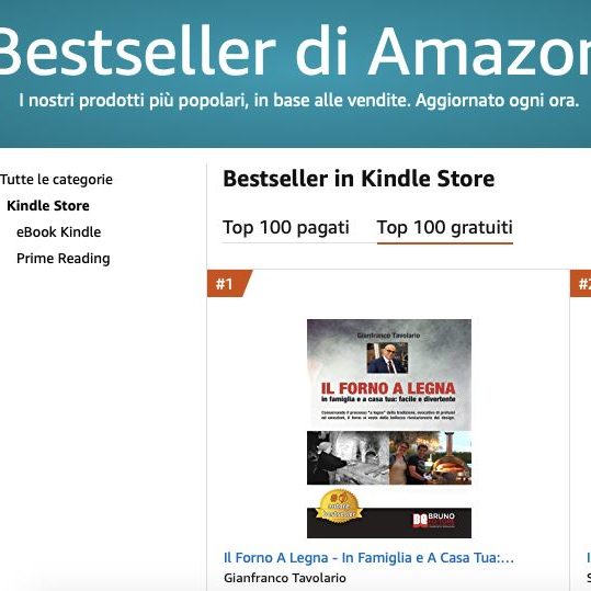 Il forno a legna comunicati stampa Amazon