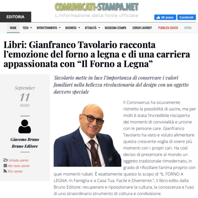 Il forno a legna comunicati stampa comunicati-stampa.it