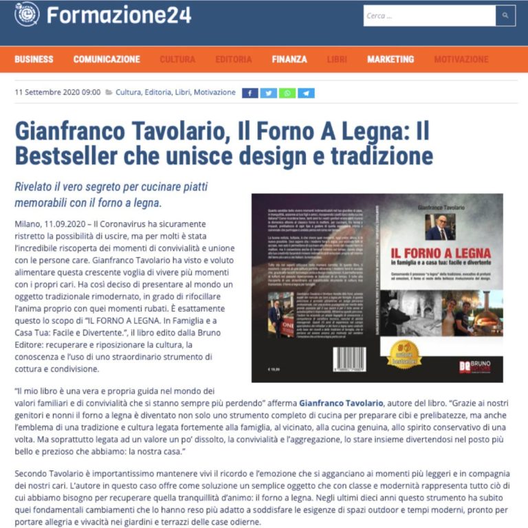 Il forno a legna comunicati stampa formazione24